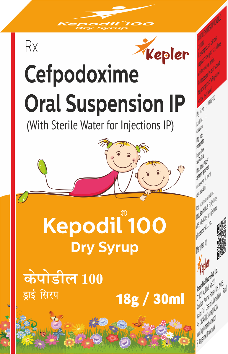 Kepodil 100 Dry Syrup